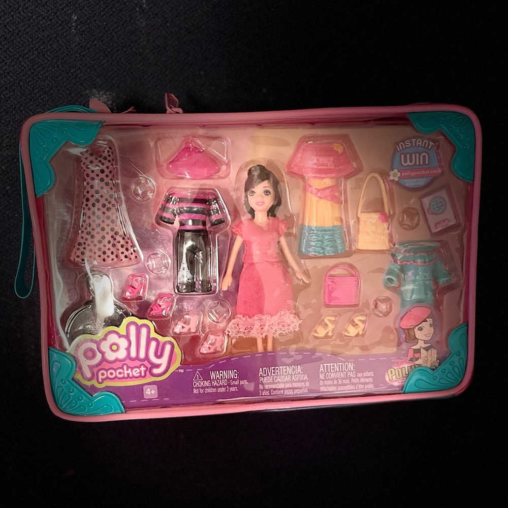 Polly Pocket 2007 Unopened Collectible LILA Paris & Spain